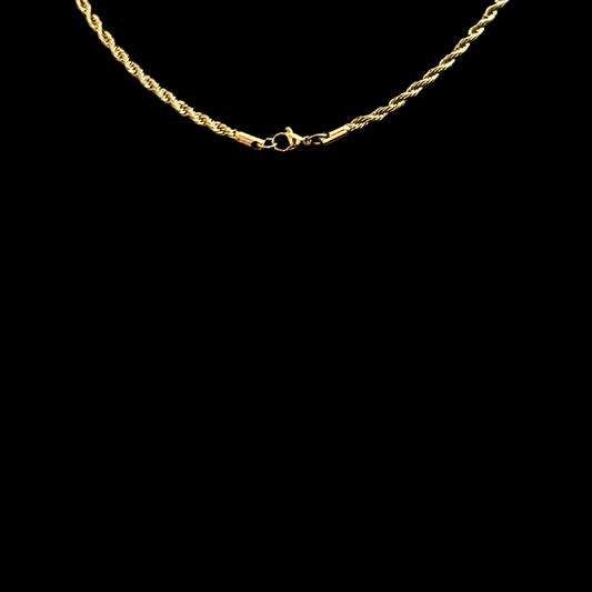 14K Rope Chain - 4MM