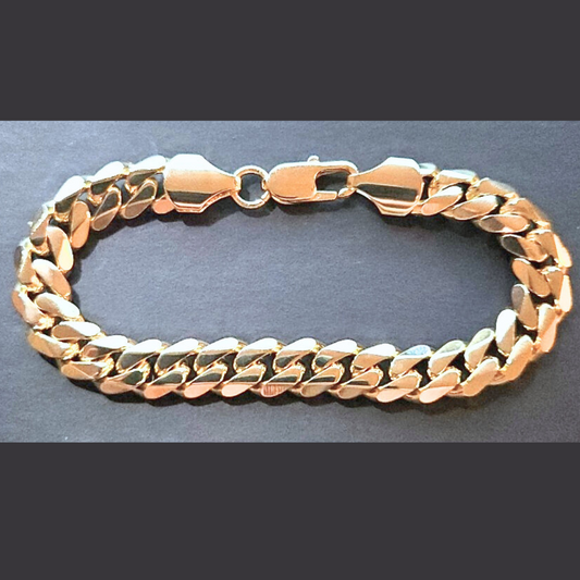 14K Gold Miami Cuban Bracelet - 10MM