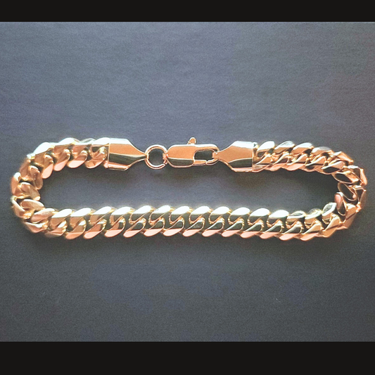 14K Gold Miami Cuban Bracelet - 6MM