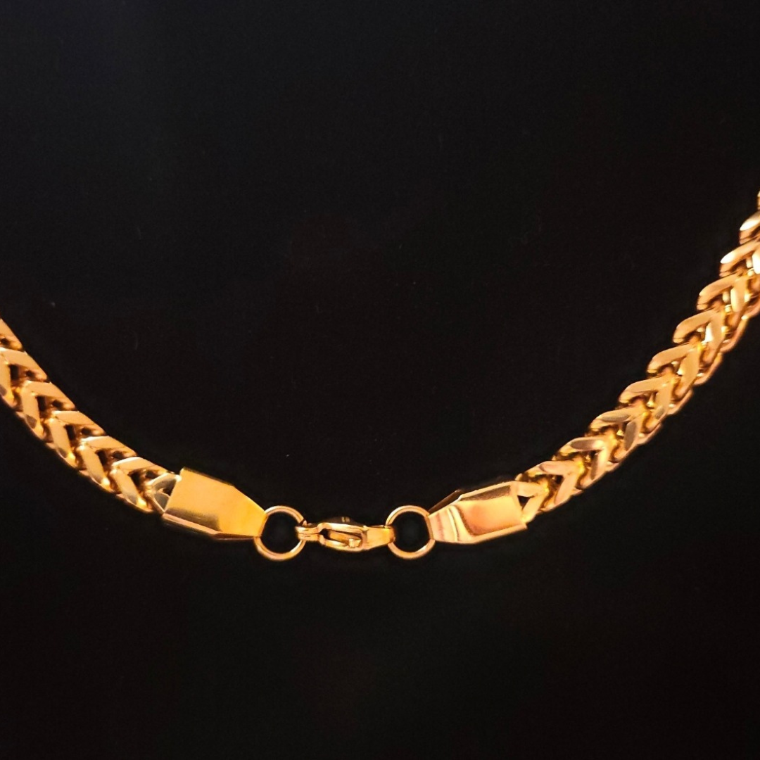 18K Gold Franco Chain - 6MM