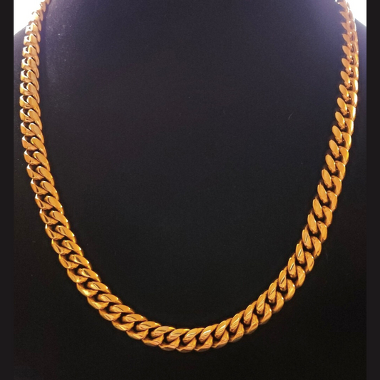 18K Gold Miami Cuban Chain - 10MM
