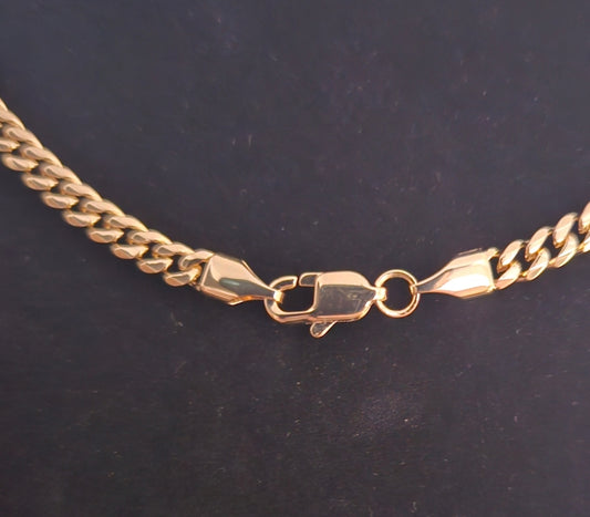 14K Gold Miami Cuban Chain - 3MM