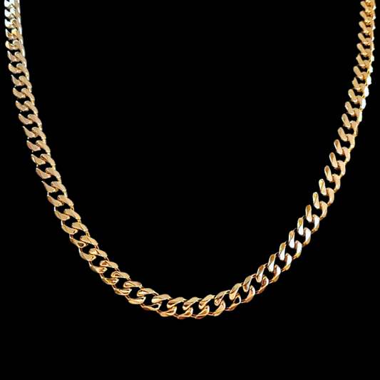 14K Gold Miami Cuban Chain - 7MM