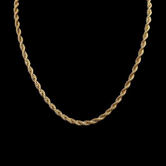 14K Gold Rope Chain - 6MM