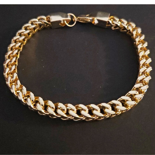 14K Gold Franco Bracelet - 6MM