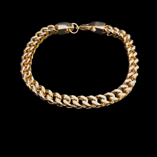 14K Gold Franco Bracelet - 6MM