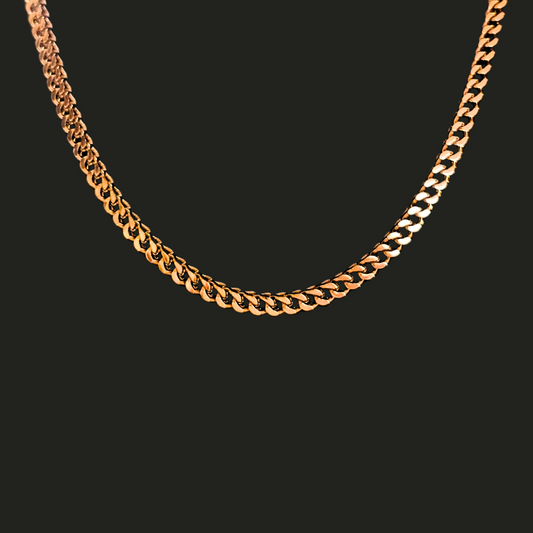 18K Gold Franco Chain - 4MM