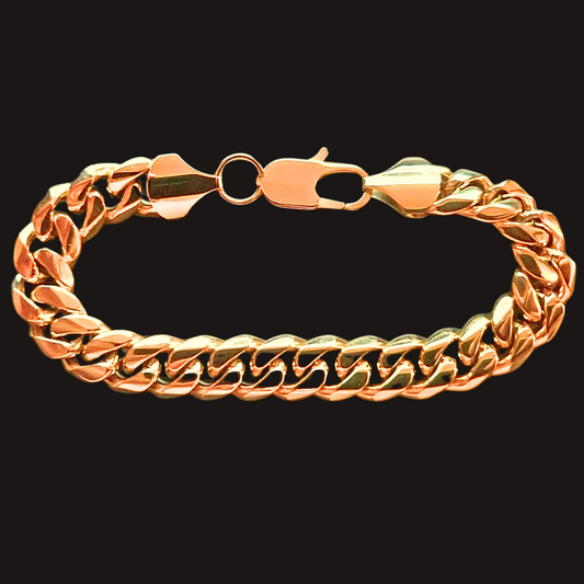 18K Gold Miami Cuban Bracelet - 12MM