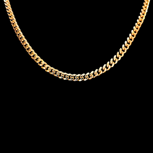14K Gold Miami Cuban Chain - 5MM MOST POPULAR!